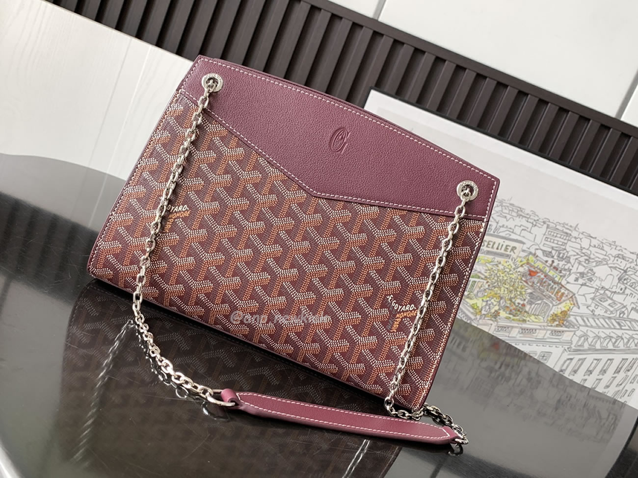 Goyard Rouette Small Hard Version 18 Cm X 9 Cm X 25.5 Cm (10) - www.newkick.vip